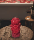 Flowered Candle