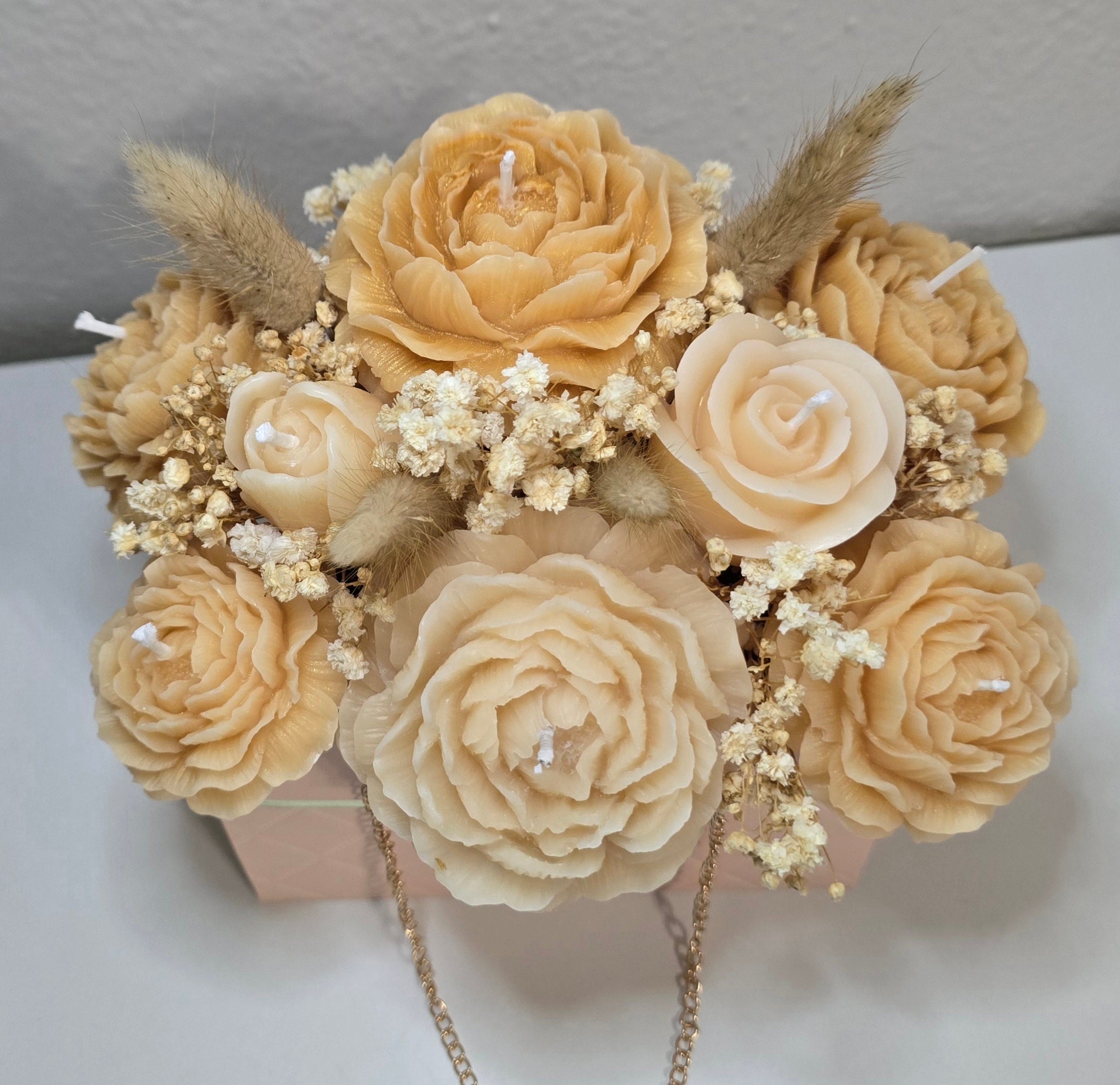 Bouquet of beige Peonies