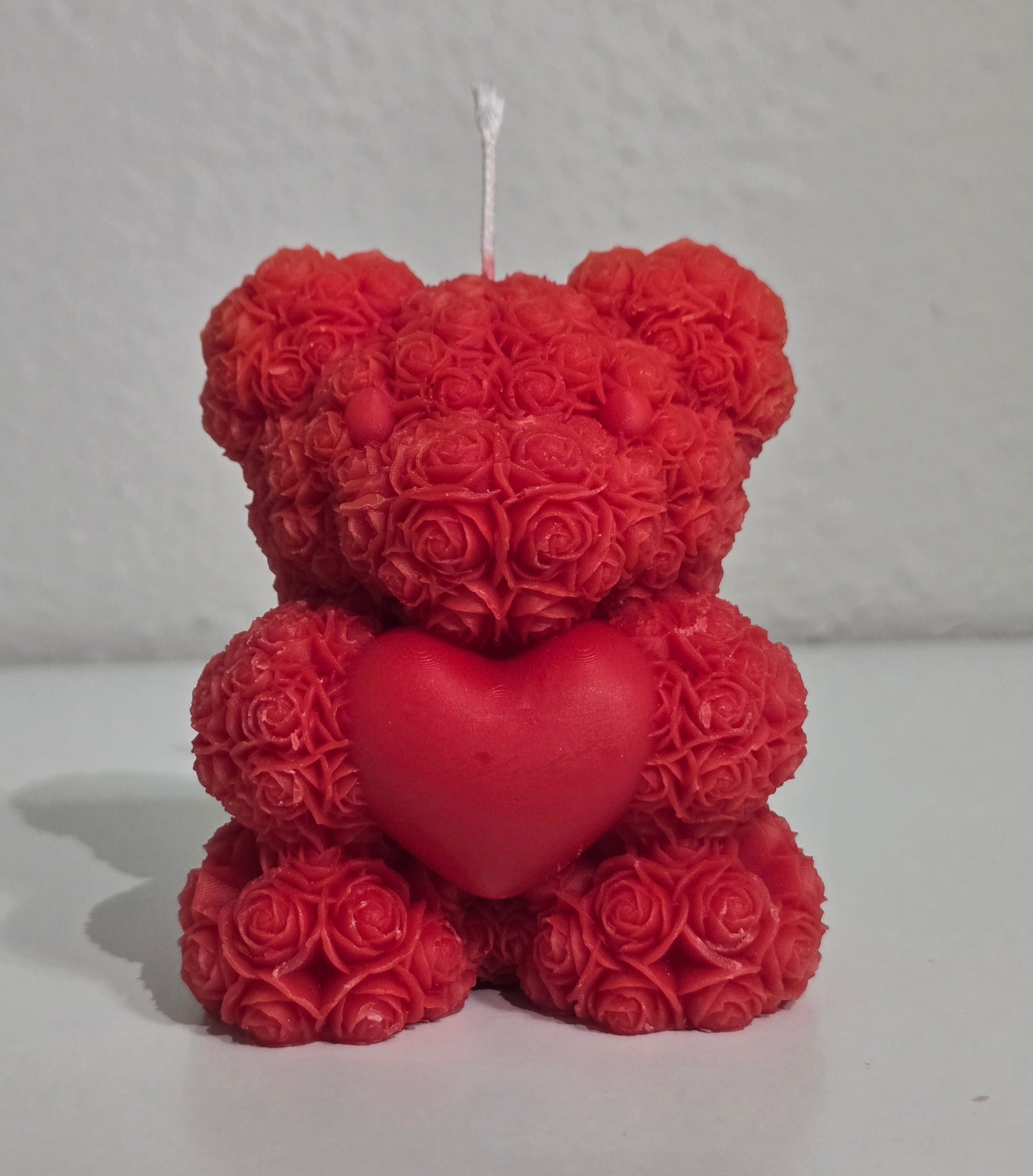 Teddy bear candle