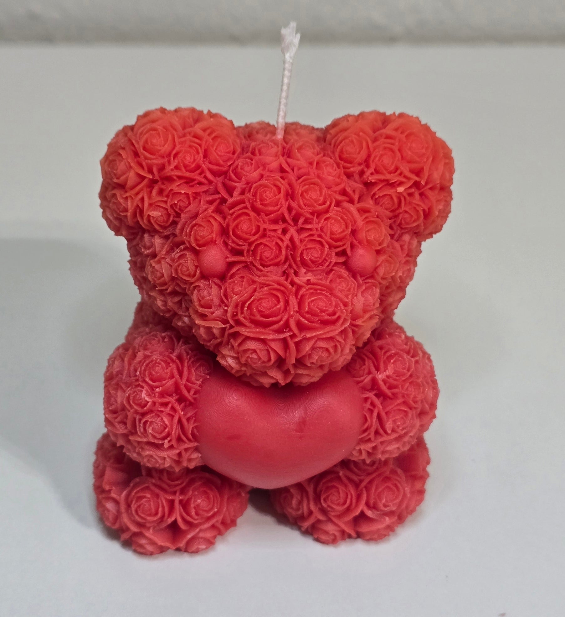 Teddy bear candle