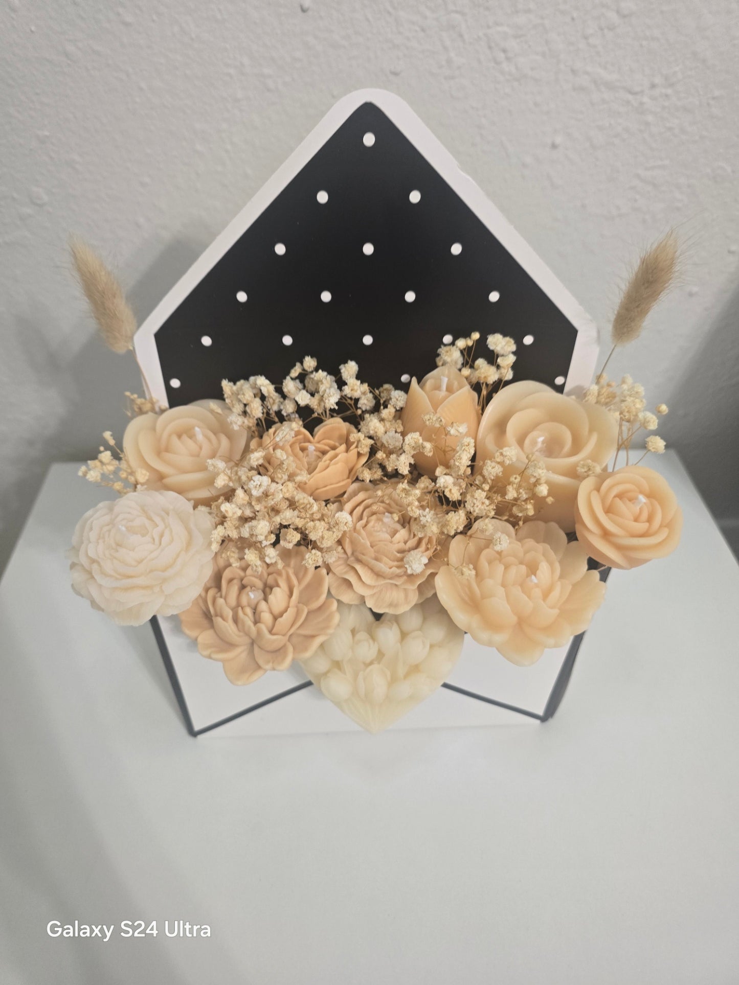 Bouquet of Candles in an Envelope