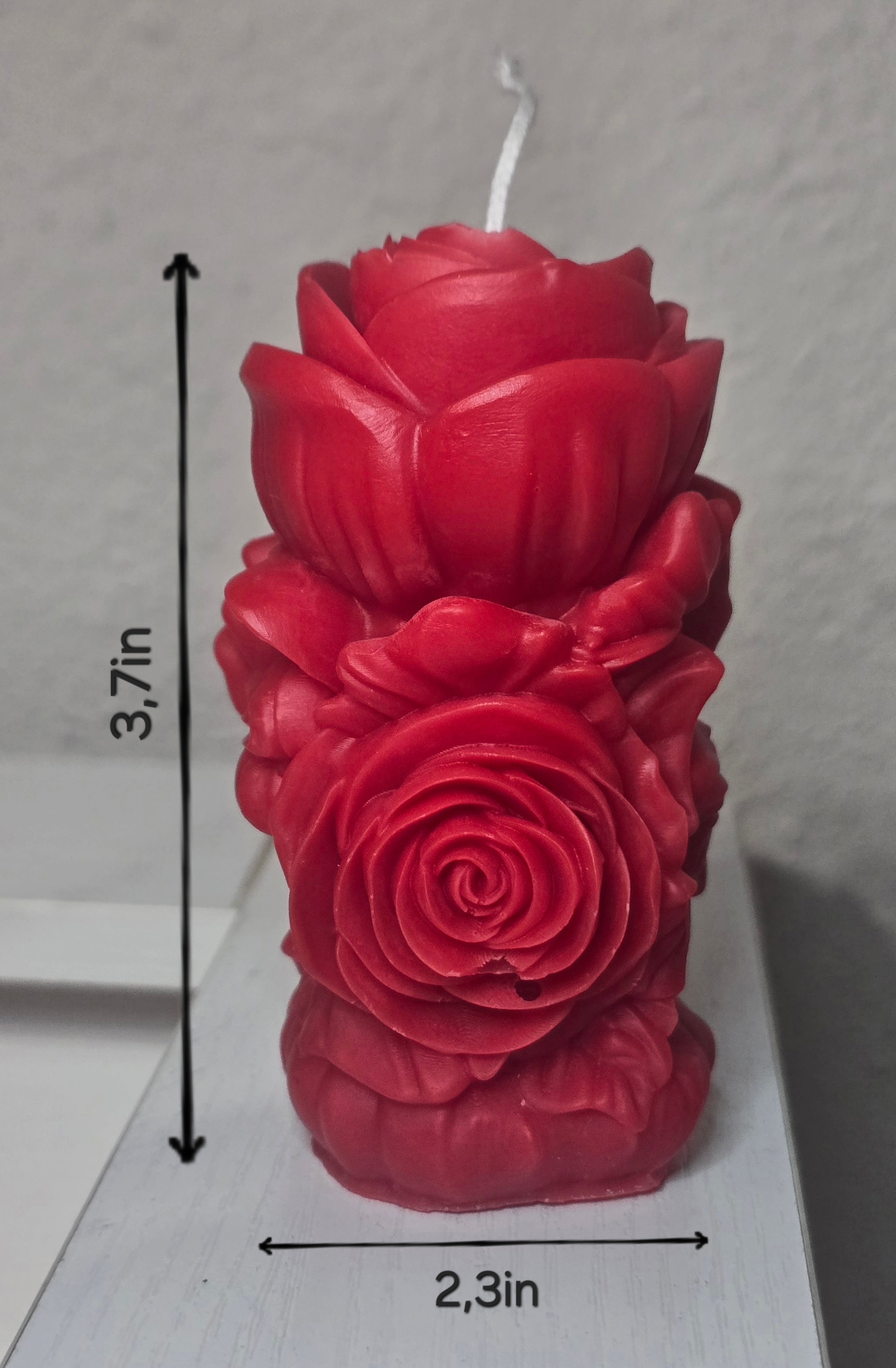 Flowered Candle
