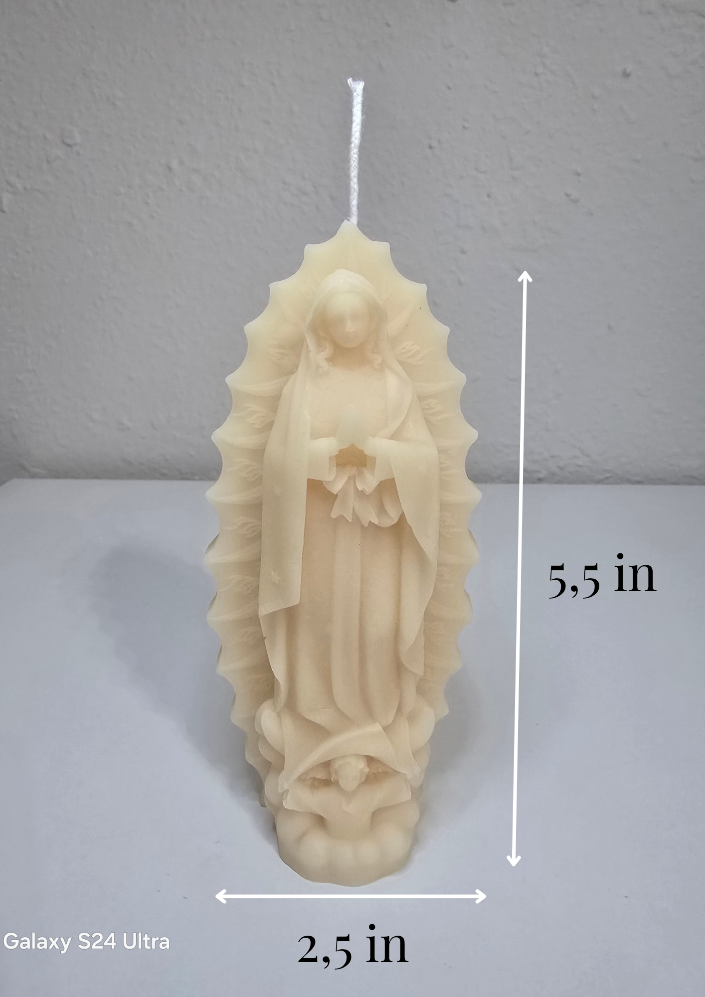 Candle of the Virgin of Guadalupe