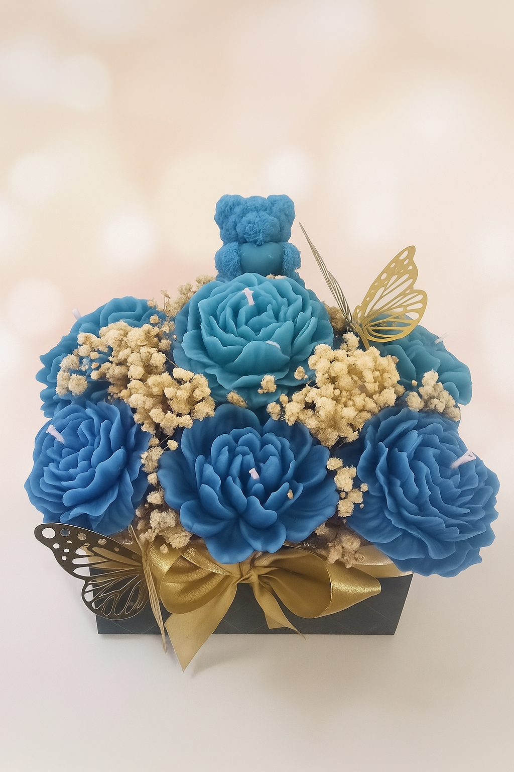 Light blue bouquet